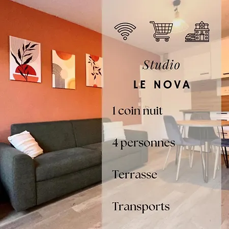 123 - Le Nova - 4 Pers, Terrasse, Clim Montpellier